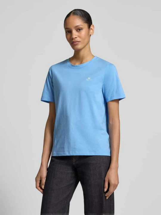 Zdjęcie produktu T-shirt o kroju regular fit z czystej bawełny s.Oliver Oceaniczny