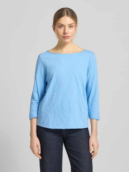 Zdjęcie produktu T-shirt o kroju regular fit z czystej bawełny s.Oliver Oceaniczny