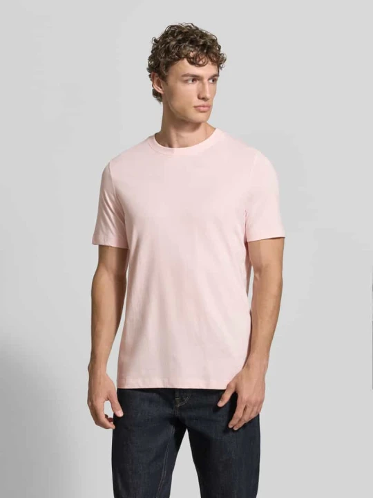 Zdjęcie produktu t-shirt o kroju regular fit z czystej bawełny s.Oliver Różowy