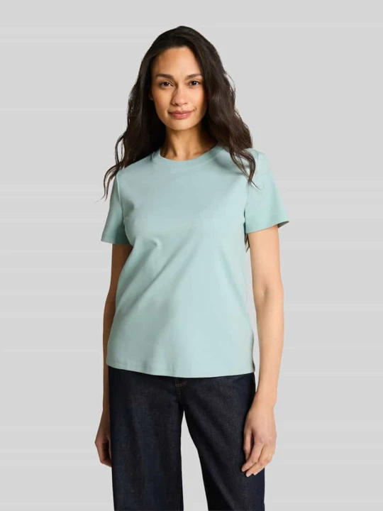 Zdjęcie produktu t-shirt o kroju regular fit z czystej bawełny Tom Tailor Miętowy