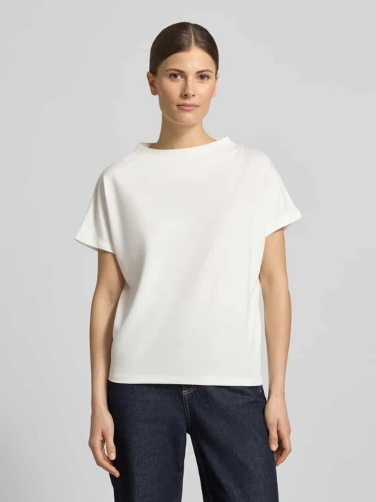 Zdjęcie produktu T-shirt o kroju regular fit z mieszanka wiskozy model 'Kiline' Someday Złamany biały