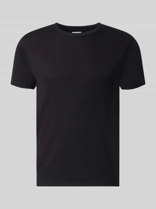 Zdjęcie produktu t-shirt o kroju regular fit z mieszanki bawełny Jack&Jones Czarny