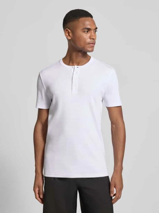 Zdjęcie produktu Regular Fit T-shirt z mieszanki bawełny Jake*s Biały