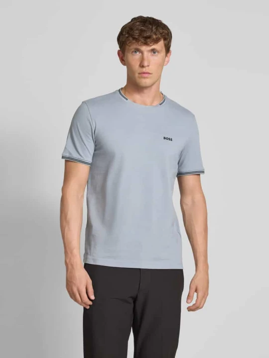 Zdjęcie produktu T-shirt o kroju regular fit z mieszanki bawełny model ‘TAUL’ Boss