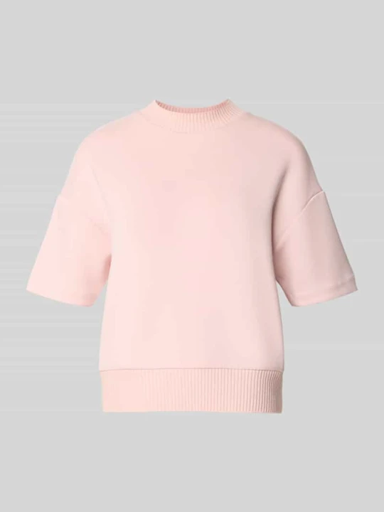 Zdjęcie produktu t-shirt o kroju regular fit z mieszanki wiskozy model 'Galita' Opus Jasnoróżowy