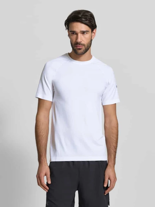 Zdjęcie produktu T-shirt o kroju regular fit z nadrukiem z logo model 'The Training Day' Fabletics Biały