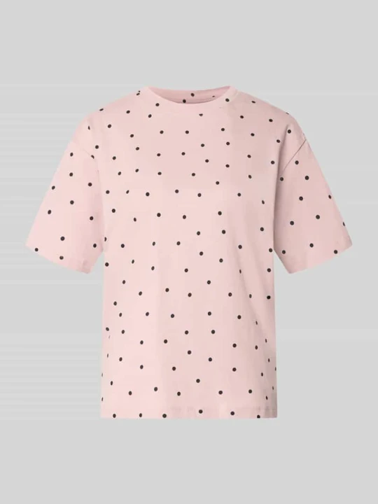 Zdjęcie produktu T-shirt o kroju regular fit z okrągłym dekoltem Jake*s Jasnoróżowy