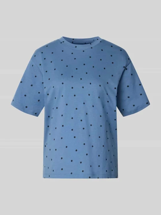 Zdjęcie produktu T-shirt o kroju regular fit z okrągłym dekoltem Jake*s Niebieski