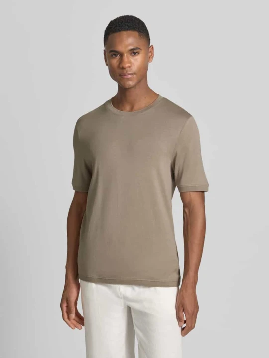 Zdjęcie produktu t-shirt o kroju regular fit z okrągłym dekoltem model 'Badi' CINQUE
