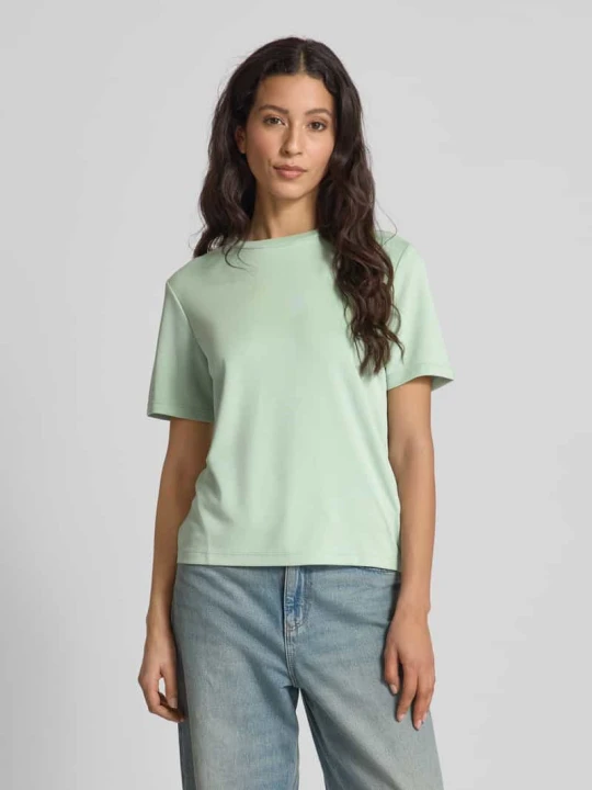 Zdjęcie produktu T-shirt o kroju regular fit z okrągłym dekoltem Tom Tailor Trzcinowy