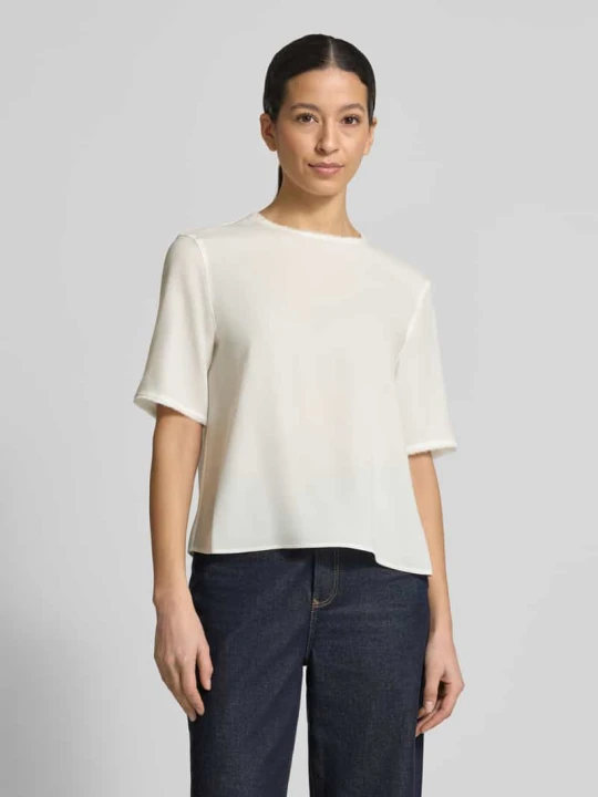 Zdjęcie produktu T-shirt o kroju regular fit z okrągłym dekoltem Windsor Złamany biały
