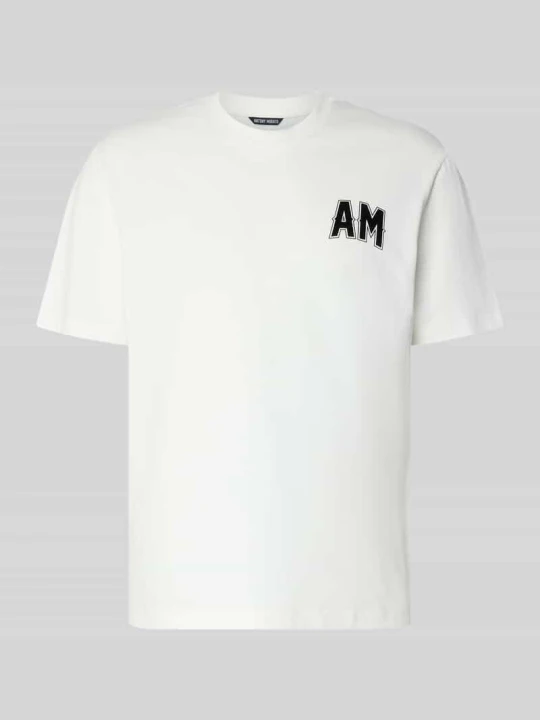 Zdjęcie produktu t-shirt o kroju relaxed fit z czystej bawełny Antony Morato Złamany biały