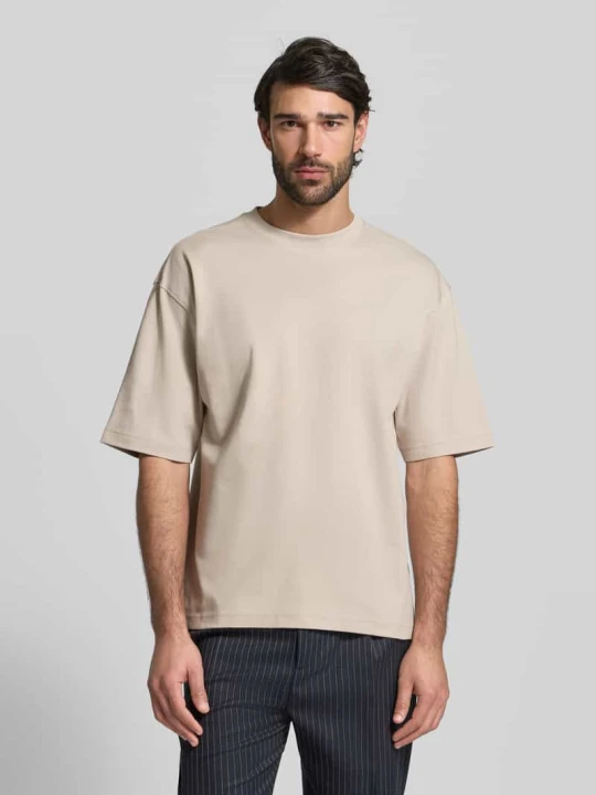 Zdjęcie produktu T-shirt o kroju relaxed fit z czystej bawełny Jake*s Gliniany