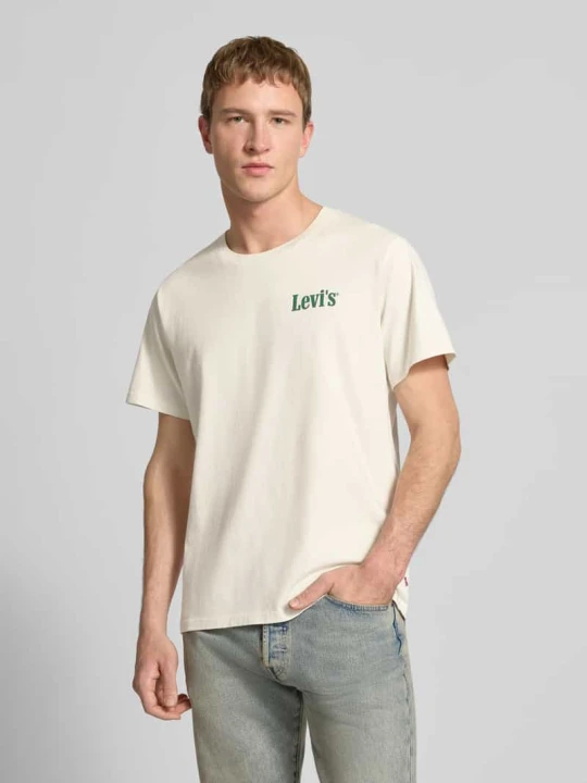 Zdjęcie produktu T-shirt o kroju relaxed fit z czystej bawełny Levi's Złamany biały