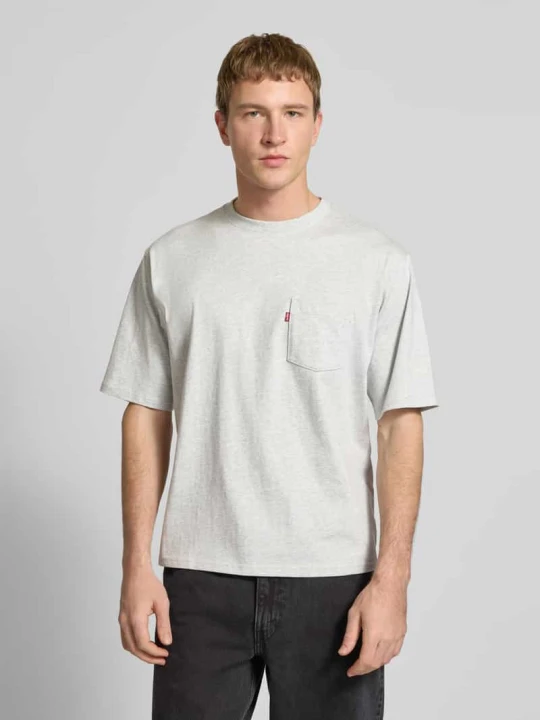 Zdjęcie produktu T-shirt o kroju relaxed fit z czystej bawełny Levi's Jasnoszary