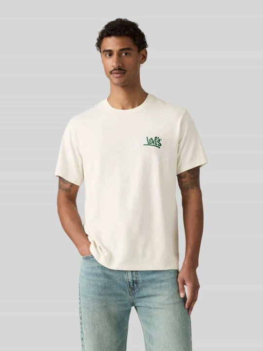 Zdjęcie produktu T-shirt o kroju relaxed fit z czystej bawełny Levi's Złamany biały