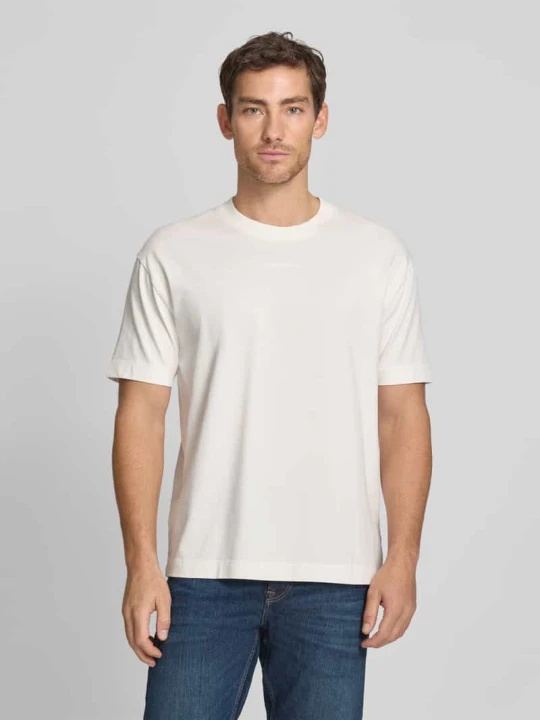 Zdjęcie produktu T-shirt o kroju relaxed fit z czystej bawełny Marc O'Polo Złamany biały