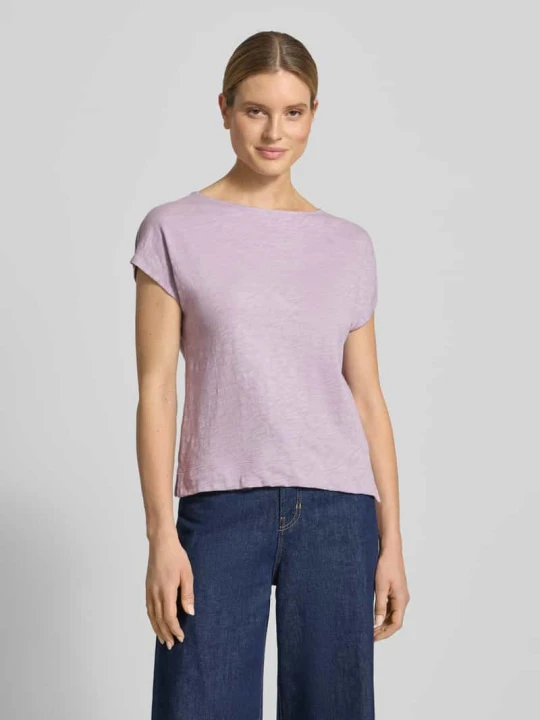 Zdjęcie produktu T-shirt o kroju relaxed fit z czystej bawełny Marc O'Polo Jasnofioletowy