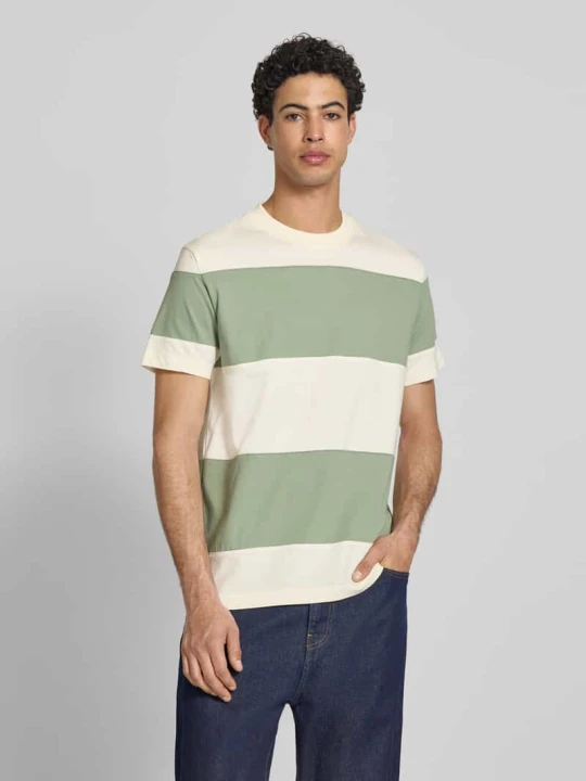 Zdjęcie produktu T-shirt o kroju relaxed fit z czystej bawełny Marc O'Polo Limonkowy