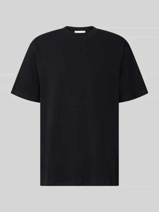 Zdjęcie produktu t-shirt o kroju relaxed fit z czystej bawełny model 'MAARKOS' ARMEDANGELS Czarny