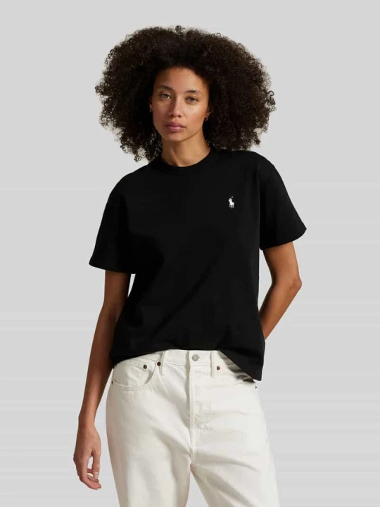 Zdjęcie produktu T-shirt o kroju relaxed fit z czystej bawełny Polo Ralph Lauren Czarny
