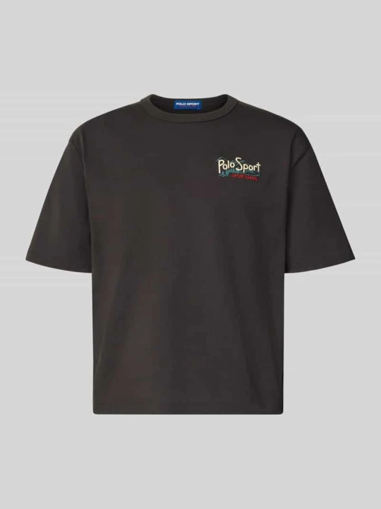 Zdjęcie produktu T-shirt o kroju relaxed fit z czystej bawełny Polo Ralph Lauren Czarny