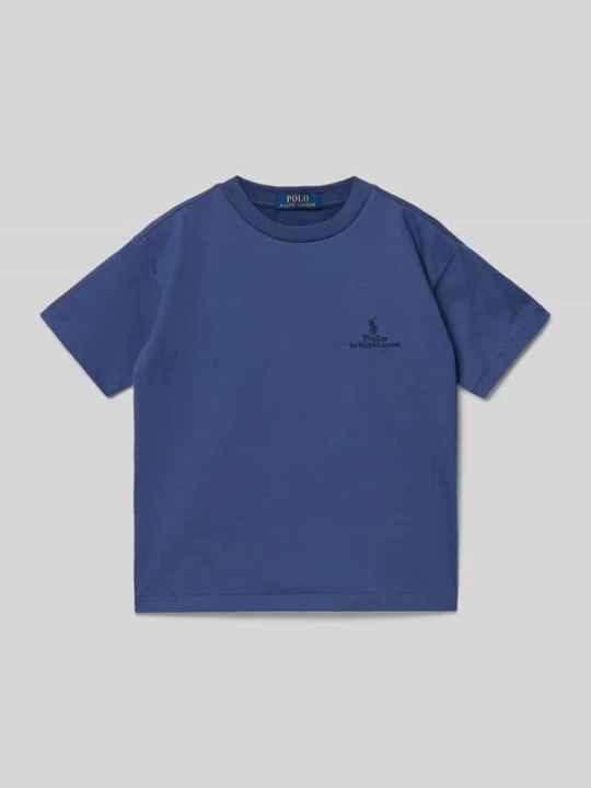Zdjęcie produktu T-shirt o kroju relaxed fit z czystej bawełny Polo Ralph Lauren Granatowy