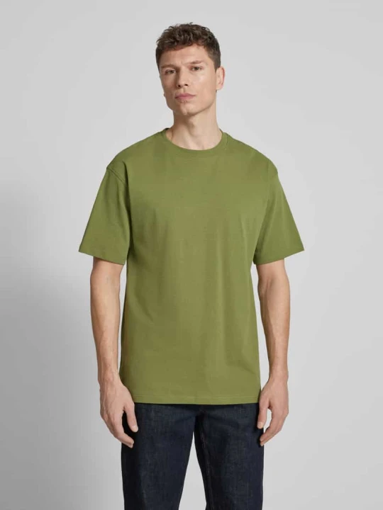 Zdjęcie produktu T-shirt o kroju relaxed fit z Mieszanka bawełny ekologicznej Model 'MAARKOS' ARMEDANGELS Oliwkowy