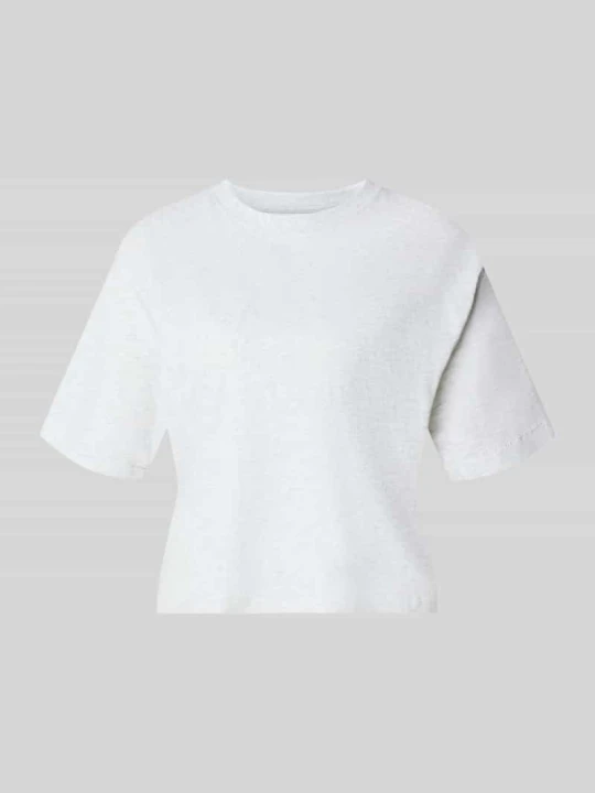 Zdjęcie produktu t-shirt o kroju relaxed fit z mieszanki bawełny Fabletics Jasnoszary