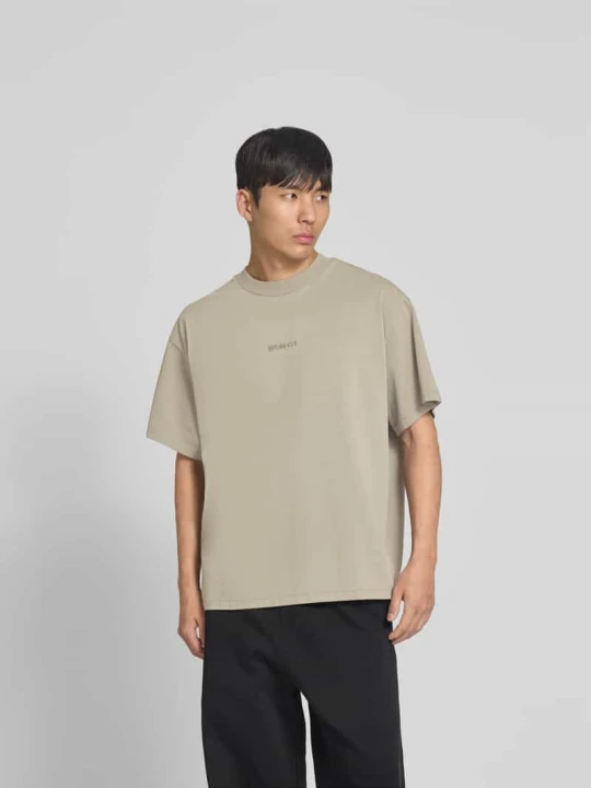 Zdjęcie produktu t-shirt o kroju relaxed fit z wyhaftowanym logo Won Hundred Khaki