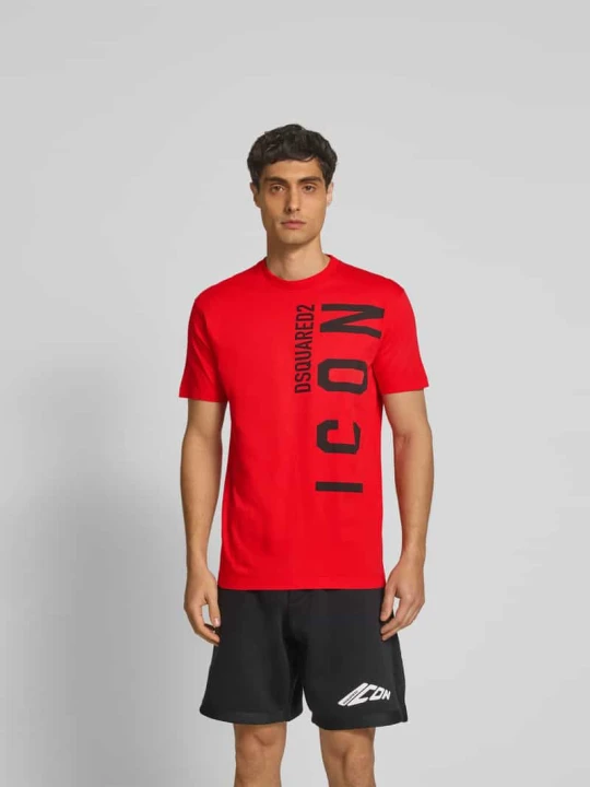 Zdjęcie produktu T-shirt o kroju Slim Fit z czystej bawełny Dsquared2