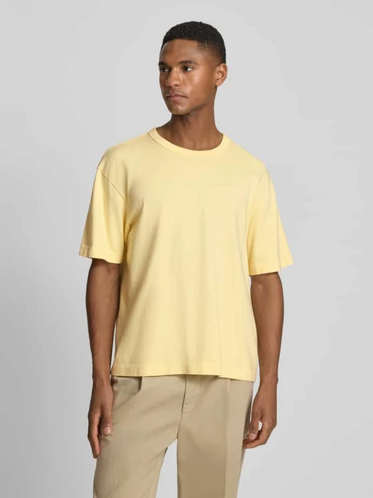 Zdjęcie produktu t-shirt o krótkim kroju z okrągłym dekoltem GAP Jasnożółty