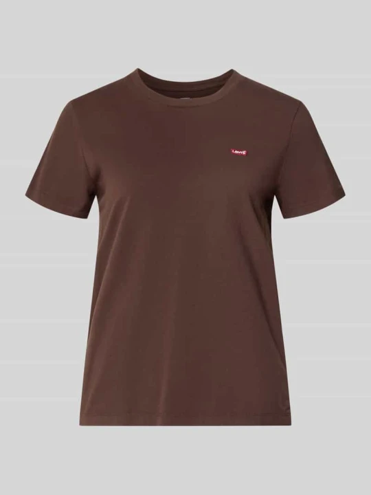 Zdjęcie produktu T-shirt o luźnym kroju z czystej bawełny Levi's Czekoladowy