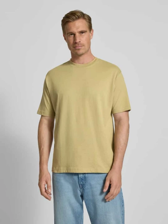 Zdjęcie produktu T-shirt o luźnym kroju z okrągłym dekoltem MCNEAL Trzcinowy