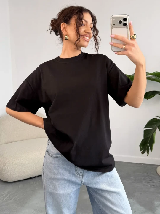 Zdjęcie produktu T-shirt Oversize Black ClothStore