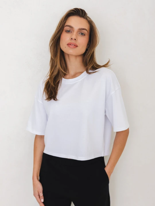 Zdjęcie produktu T-SHIRT PENNY BIAŁY L - Flawless