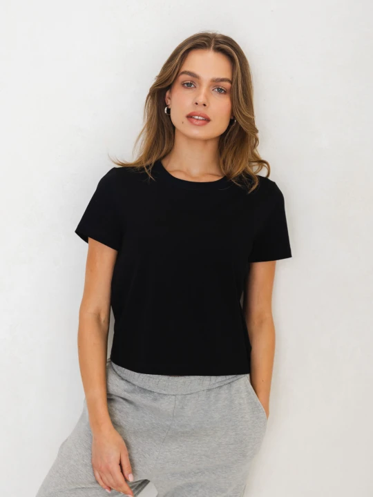 Zdjęcie produktu T-SHIRT PIPER CZARNY M - Flawless