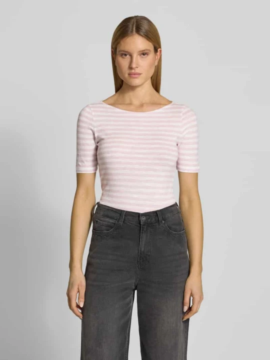 Zdjęcie produktu T-shirt Slim Fit z czystej bawełny Marc O'Polo Różowy