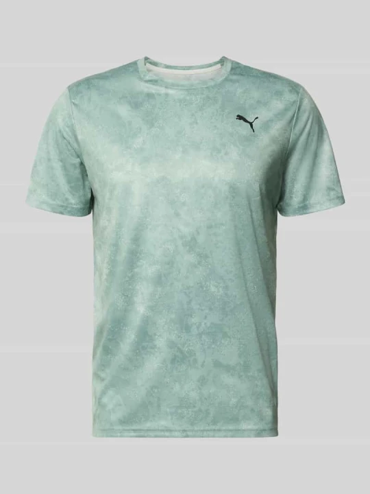 Zdjęcie produktu t-shirt sport w kroju regular fit z nadrukiem z logo model 'M TAD ESSENTIALS' Puma Miętowy