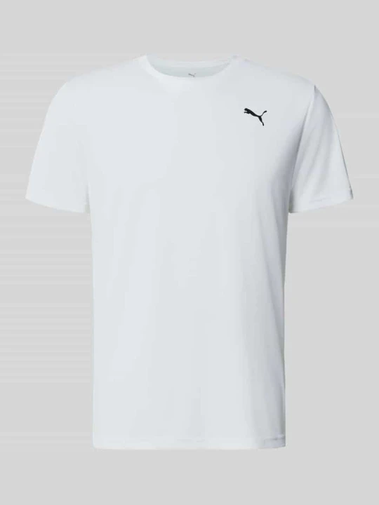 Zdjęcie produktu t-shirt sport w kroju regular fit z nadrukiem z logo model 'TAD Essential' Puma Biały