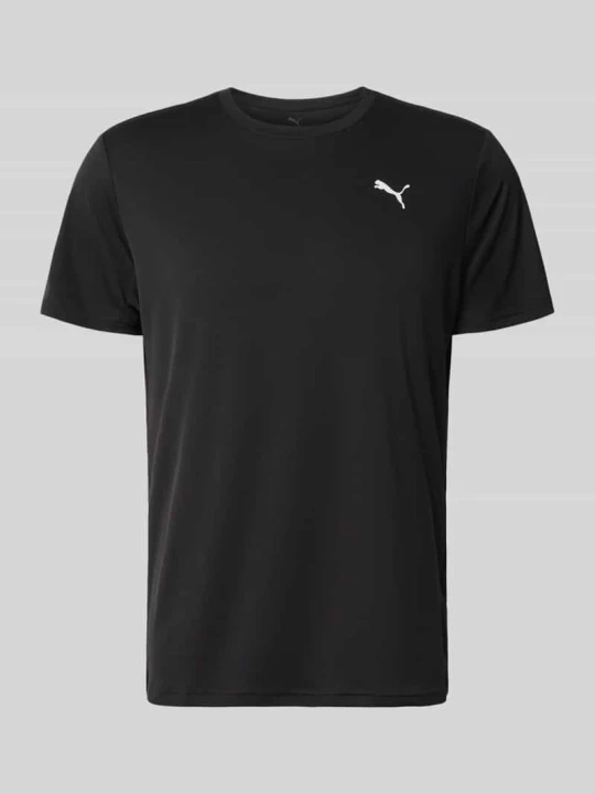 Zdjęcie produktu t-shirt sport w kroju regular fit z nadrukiem z logo model 'TAD Essential' Puma Czarny