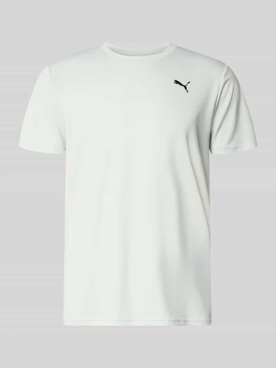 Zdjęcie produktu t-shirt sport w kroju regular fit z nadrukiem z logo model 'TAD Essential' Puma Miętowy