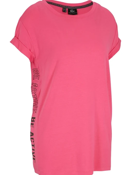 Zdjęcie produktu T-shirt sportowy BonPrix różowy