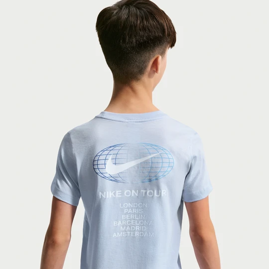 Zdjęcie produktu T-shirt sportowy dla dużych dzieci Nike - Niebieski