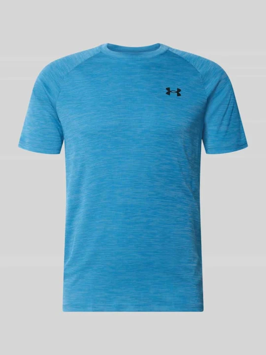 Zdjęcie produktu t-shirt sportowy o kroju regular fit z nadrukiem z logo Under Armour