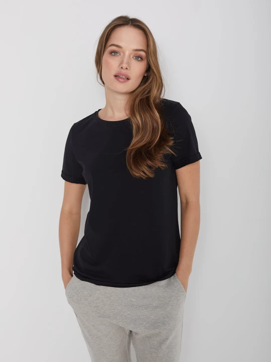 Zdjęcie produktu T-SHIRT TINA CZARNY XS - Flawless