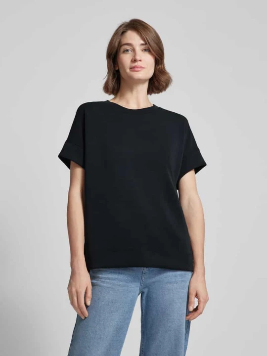 Zdjęcie produktu T-shirt w jednolitym kolorze z okrągłym dekoltem s.Oliver