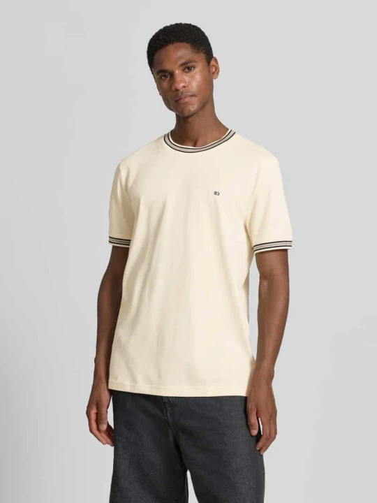 Zdjęcie produktu T-shirt w kroju regular fit z haftowanym logo Christian Berg