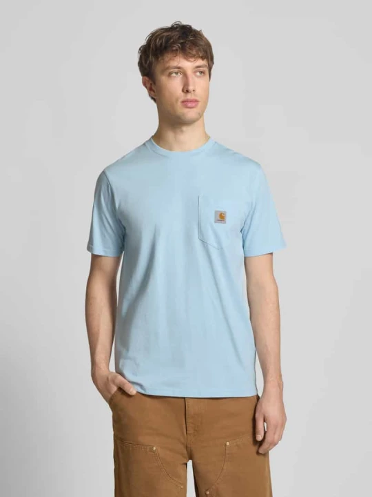Zdjęcie produktu T-shirt w kroju regular fit z naszywką z logo Carhartt WIP