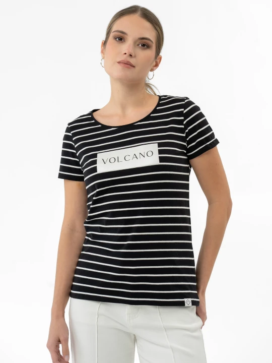 Zdjęcie produktu T-shirt w paski T-VIV Volcano